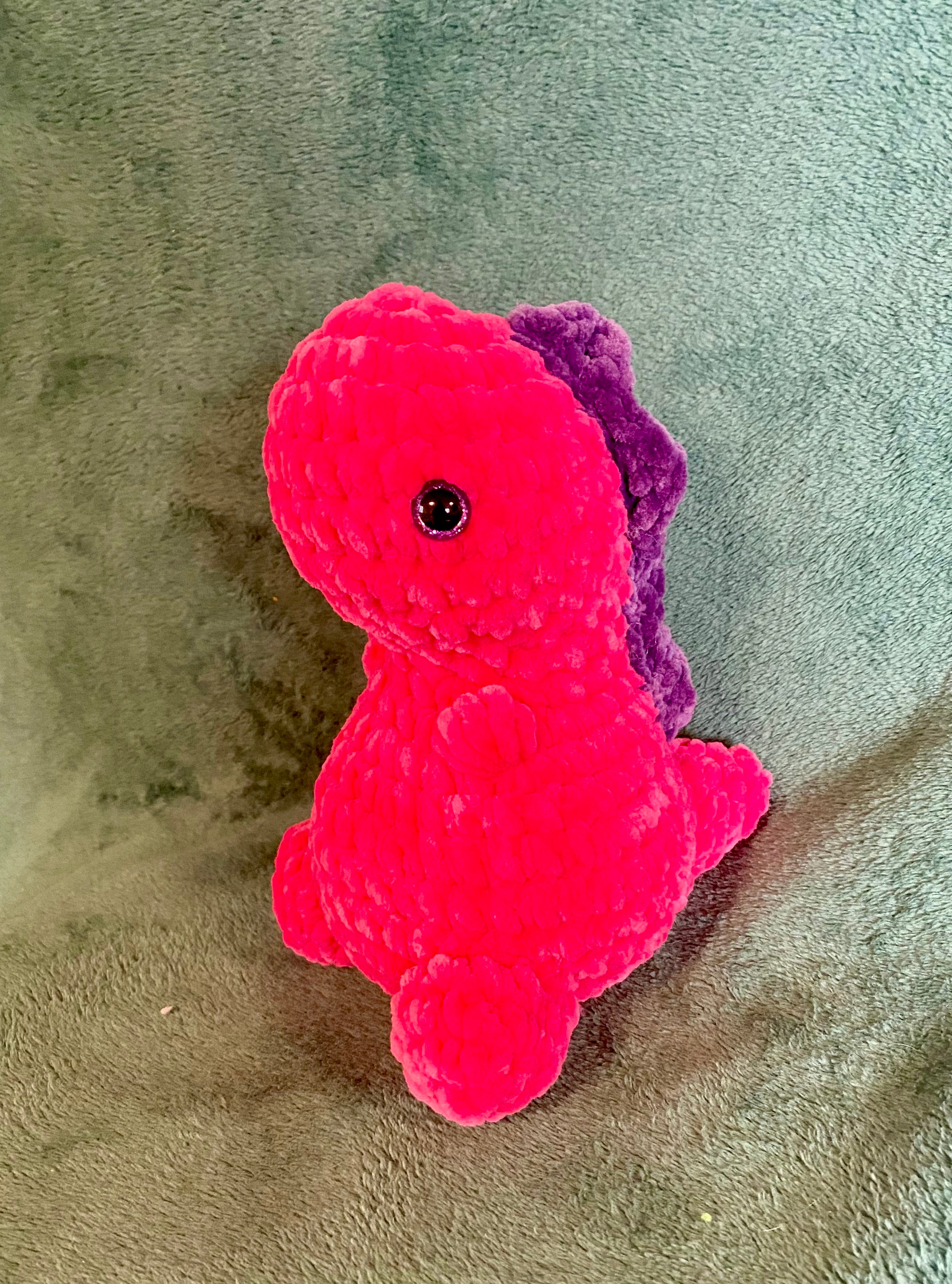 Pink & Purple Dino