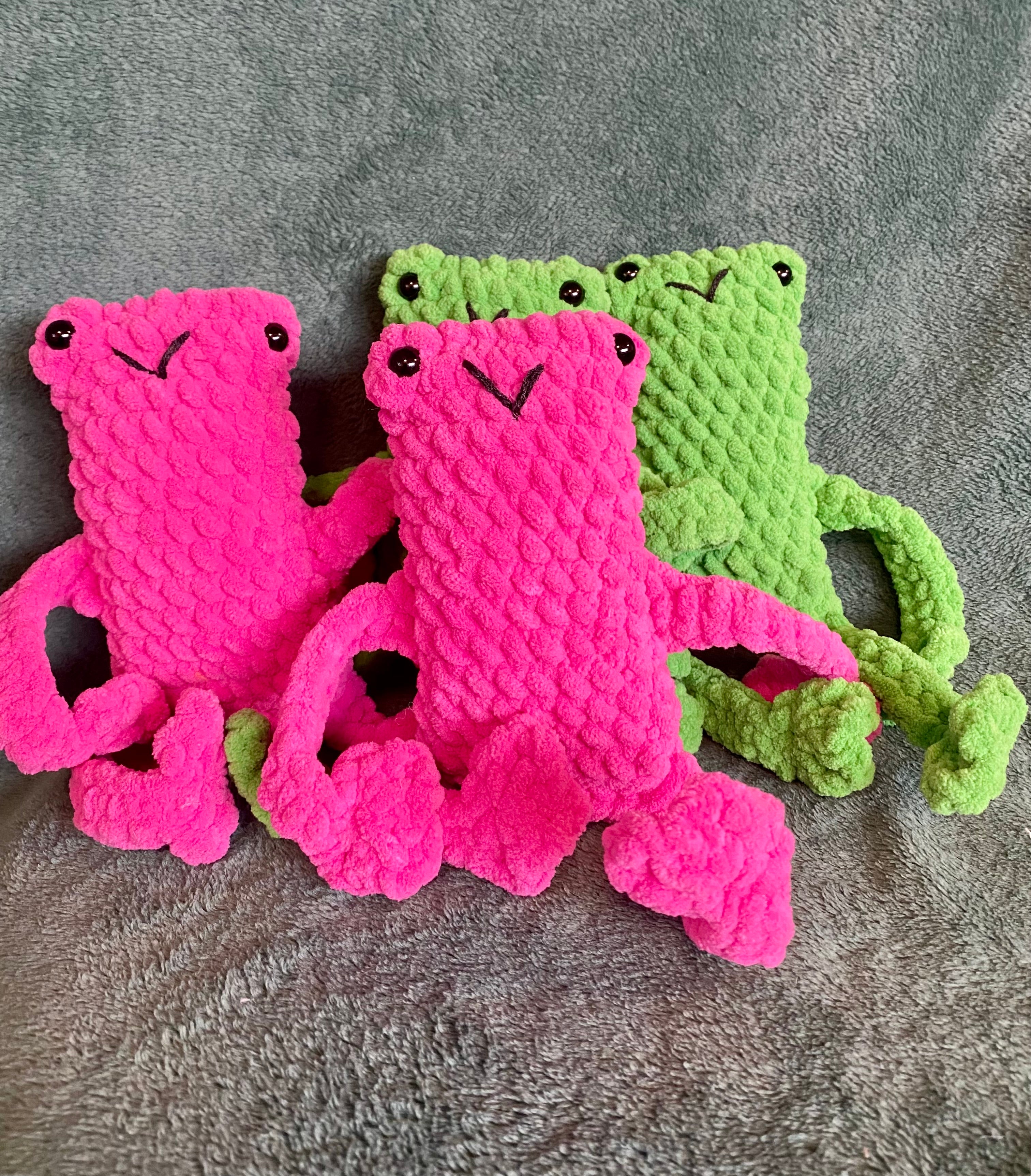 Leggy Frogs Pink