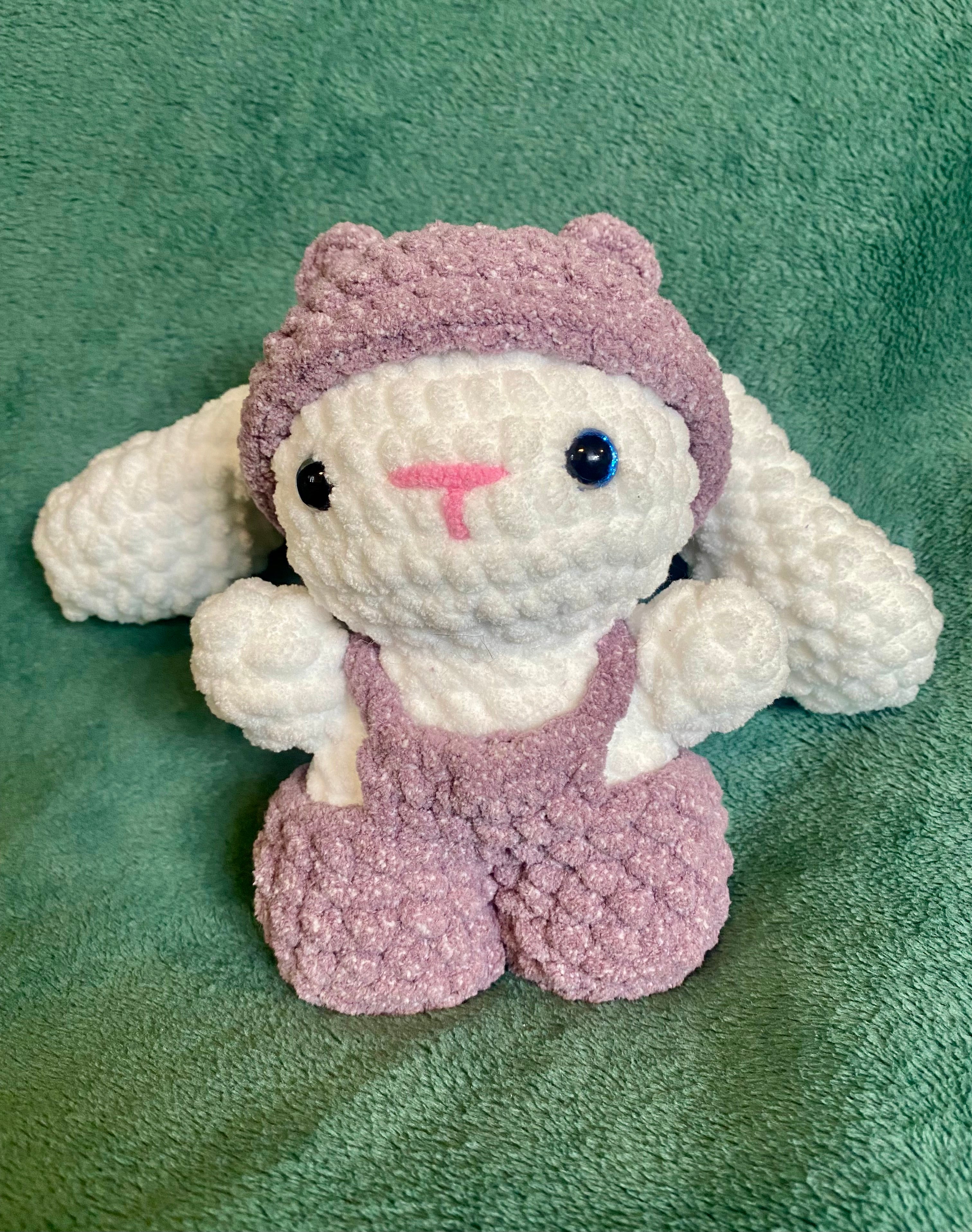 Lavender Coverall Bunny