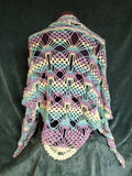 Purple Blue Yellow Cardigan