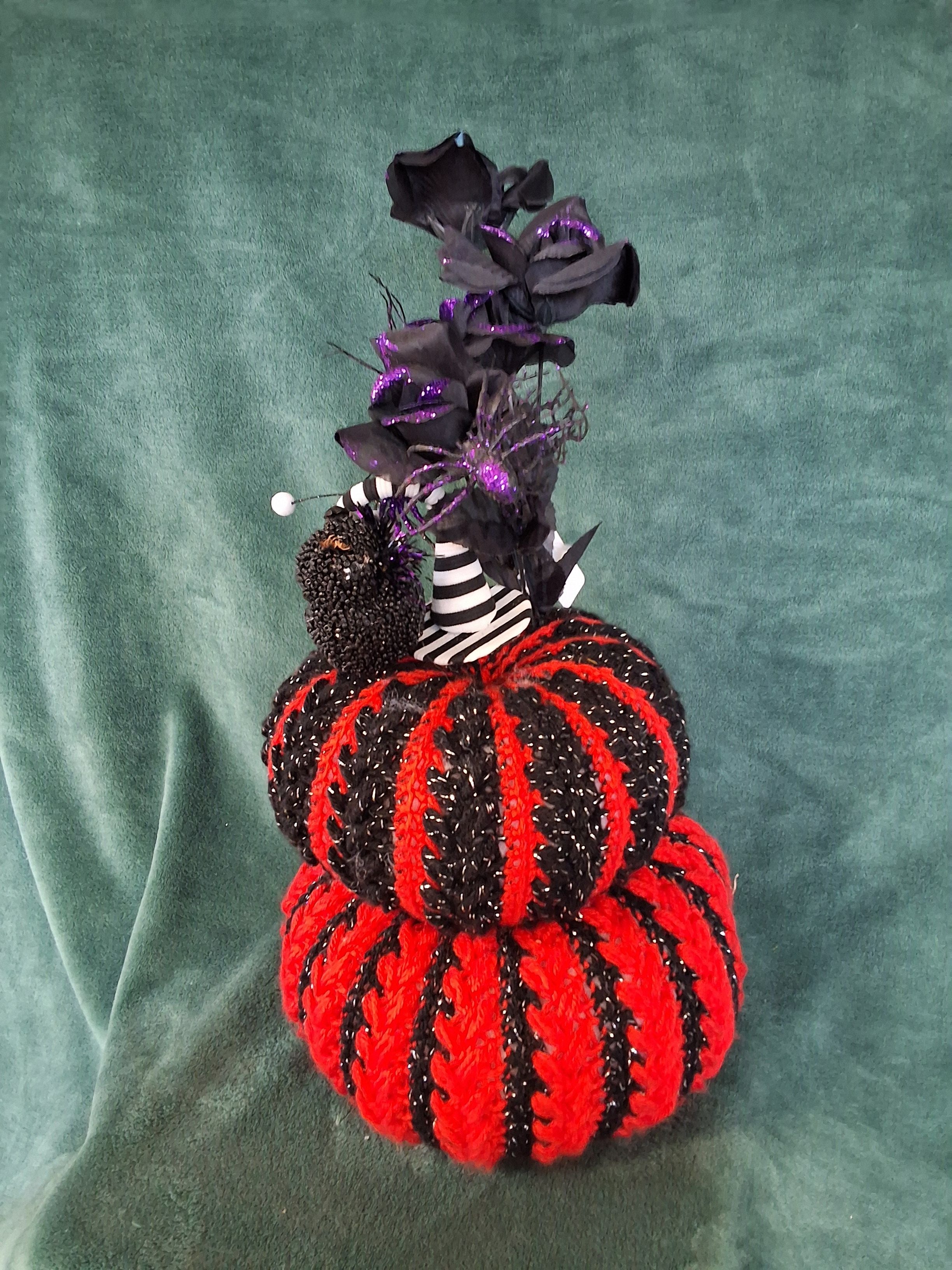 Black & Orange Witchy Pumpkins