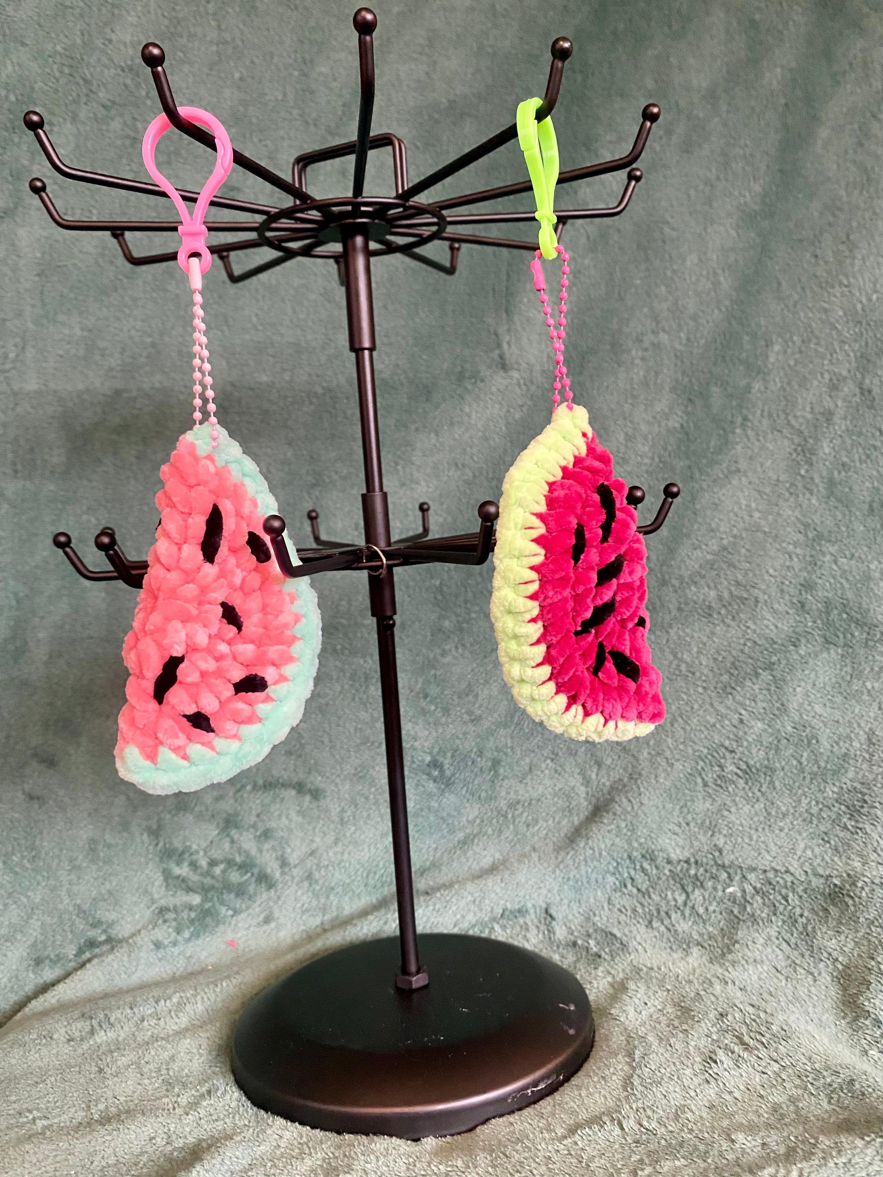 Watermelon Slice Keychain